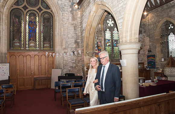 21. Natalie & Thomas wedding day. All Saint's Church. Farmborough. Beata Cosgrove Photography