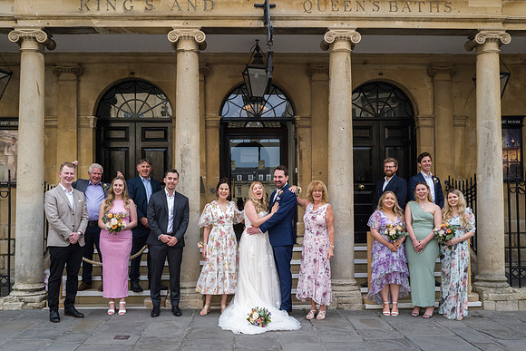 108. Bath wedding. The Roman Baths. J & J wedding day. Bath photographer. Beata Cosgrove Photography