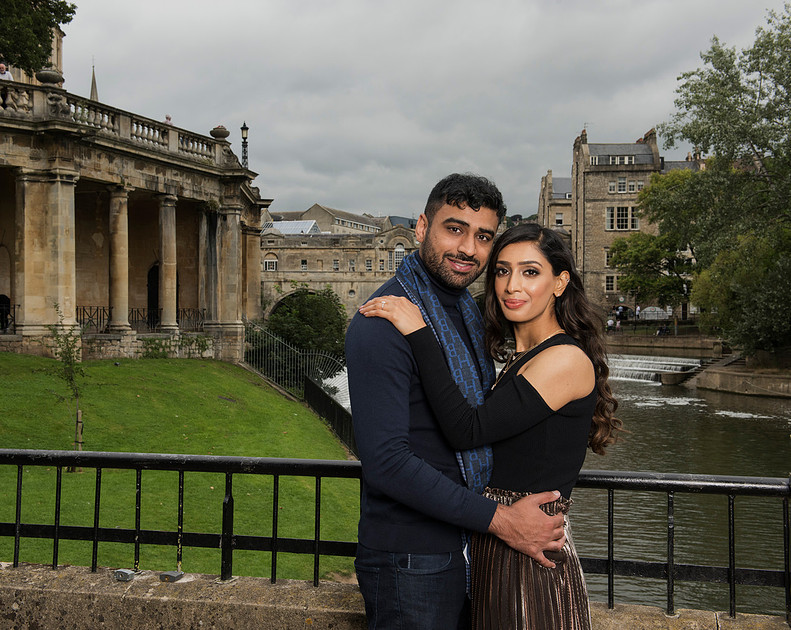 Secret proposal captured by local photographer at Parade Gardens. Bath. Somerset photographer. Beata Cosgrove Photography