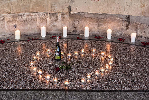 Secret proposal at Parade Gardens
